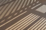 Abstract image of shadows on carpet