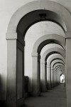 photograph of architectural arches (pattern and repetition) by Huw https://flic.kr/p/ny5p7G